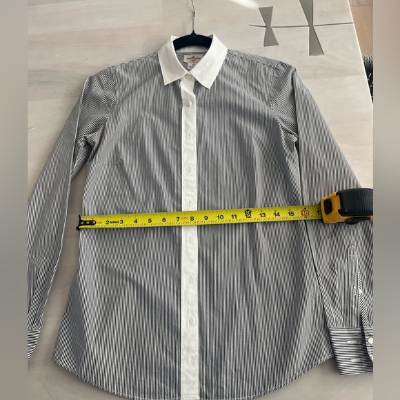 J. Crew Black and White Dress Shirt - Picture 7 of 7